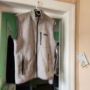 Patagonia Gray Fleece Vest